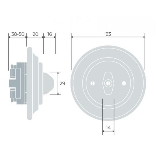 keramia retro barna kapcsolo villanykapcsolo konnektor regies porcelan feher pajta meretek.jpg